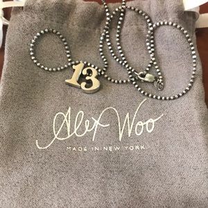 Alex Woo Jewelry Numbers Necklace